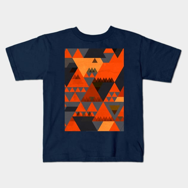 Indian Summer Kids T-Shirt by modernistdesign